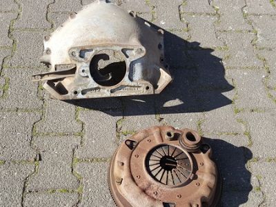 Belhouse en starterkrans / vliegwiel