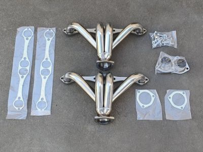 Chevrolet small block V8 hugger RVS (nieuw)