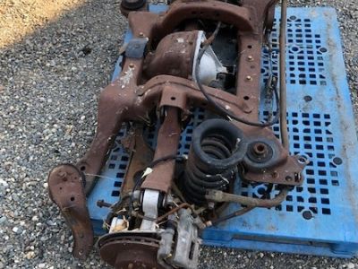 Universele achteras voor ombouw van Pick-up