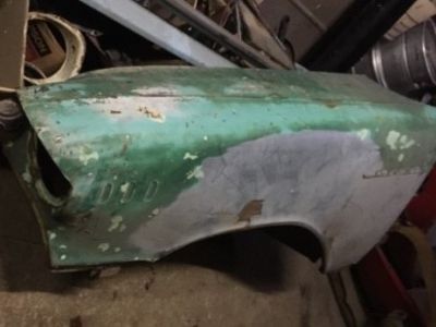 1957 Chevrolet Bel Air linker voorspatbord met binnenscherm