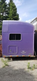 Peterbilt standup sleeper.