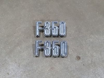 1973-1976 Ford Pick-up F-350 spatbord emblemen